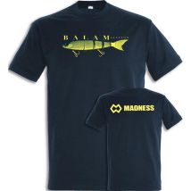 Maglietta A Maniche Corte Uomo Madness Balamisation - Navy Teeshirtbalnaxxl