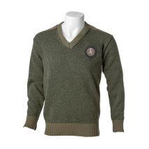 Maglione Uomo Bartavel P61 Collo Verde Cachi Pullcolvp61kaki-v10-3xl