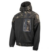 Man Hoodie - Camo Nash Zero Tolerance Nordic Fleece Zipped Hoody - Camo C6362