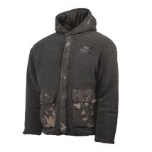 Man Hoodie - Camo Nash Zero Tolerance Sherpa Fleece Hoody - Camo C6453