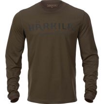 Man Long-sleeved T-shirt Harkila Mountain Hunter Ls Vert/marron 16010401607