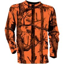 Man Long-sleeved T-shirt Percussion Fluo Ghostcamo 37l 15162-gcbb-pas-2xl