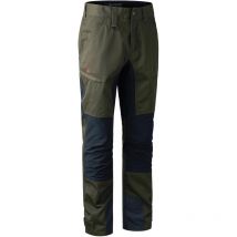 Man Pants Deerhunter Rogaland Stretch Trousers Contrast Heating Deep Green 3771-353dh-52
