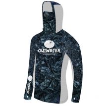 Man's Sweatshirt Outwater Guerilla Dark Blue Ow-g-db-xl