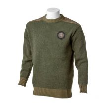 Man Sweater Bartavel P60 Khaki Wood Pigeon Pullcolrondp60kaki-v10-3xl