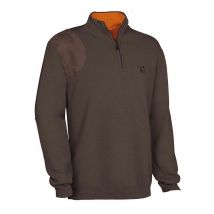 Man Sweater Club Interchasse Wilfried Brown Cipu045-maro-sans-l