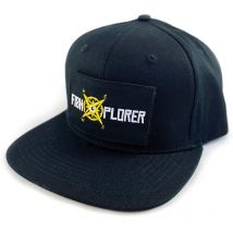 Mannenpet Met Klittenband Fishxplorer Snapback Fxp-blksnapback