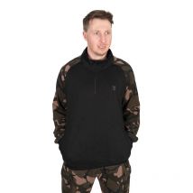 Mannenpull Fox Lw Black / Camo Qtr Zip Cfx352