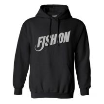 Männer-sweat Cyril Chauquet Fish On Classique Hood-fishoncls-noir-m