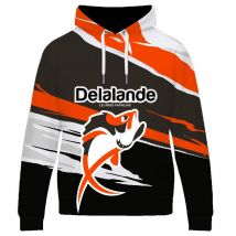 Männer-sweat Delalande Hoodie Soft 9634s