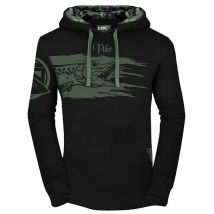 Männer-sweat Hot Spot Design Hoodie Pike With Camo Detail 010301405