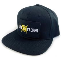 Männerkappe Mit Scratch Fishxplorer Snapback Fxp-blksnapback