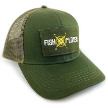 Männerkappe Mit Scratch Fishxplorer Trucker Fxp-greentrucker