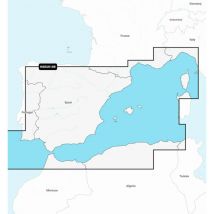 Mapa Garmin Navionics + Espagne, Côte Méditerranéenne 010-c1237-20