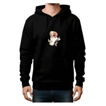 Men's Hoodie Bartavel Sweatcapuchehoodienoir-t570-s