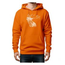 Men's Hoodie Bartavel Sweatcapuchehoodieorange-t1109-xxl