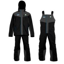 Men's Jacket And Dungarees Set Preston Innovations Df Lite Suit - Noir/gris P0200609