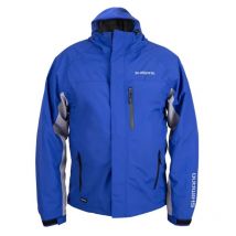 Men's Jacket Shimano Wear Rain Jacket Non Padded - Bleu Shrjnpbuxxxl