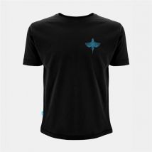 Men's Short Sleeve T-shirt Kumu Take Flight Kingfisher - Noir 007530-00007-00500