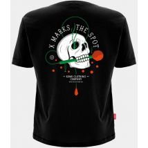 Men's Short Sleeve T-shirt Kumu X Marks The Spot - Noir 007530-00012-00600