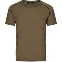 Men's Short-sleeved T-shirt Seeland Apex Mérinos - Covert Green 4042601570016