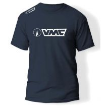 Men's Short Sleeved T-shirt Vmc Organic - Bleu Avm351404