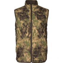 Men's Sleeveless Waistcoat Harkila Deer Stalker Camo Reversible Packable 12011508907