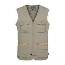 Men's Sleeveless Waistcoat Idaho Beaver 1290-beig-pas-xl