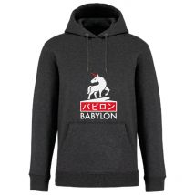 Men's Sweatshirt Babylon - Gris Sweatbab1-m