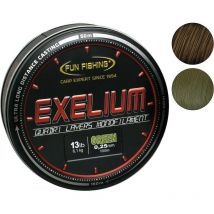 Monofilament Carpe Exelium Fun Fishing Vert - 25/100