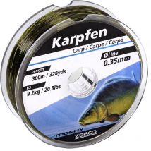 Monofile Angelschnur Zebco Trophy Karpfen 2001035