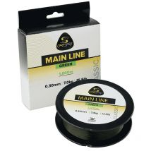 Monofilo Carpfishing - 1000m Carp Spirit Mainline Green - 1000m Acs470084