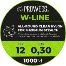 Monofilo Prowess W-line - 1000m Prclj4001-25-clear