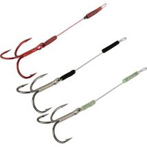 Monture Savage Gear Carbon49 Stingers - Par 3 No8 - Pêcheur.com