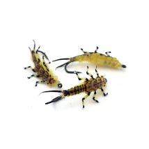 Mosca Sempe Nymphe Stonefly Jaune - Pacchetto Di 3 Nysy10x3