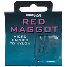 Mounted Hook Drennan Red Maggot Hnrmgm014