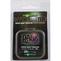 Multifilar A Baixos De Linha Korda Dark Matter Tunstene Coated Braid Impermeável Azul Kdmcg25