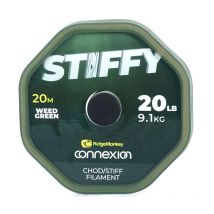 Multifilar Para A Linha De Fundo - 20m Ridge Monkey Connexion Stiffy Chod Stiff Filament - 20m Rmt324