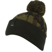 Mütze - Schwarz/camo Avid Carp Bobble Hat - Noir/camo A0620391