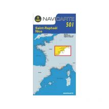 Navigatie Waterkaart Navicarte St Raphael - Nice - Iles De Lerins Na500501