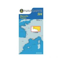 Navigation Map Navicarte Marseille - Toulon - Les Calanques Na500504