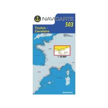 Navigation Map Navicarte Toulon - Cavalaire - Iles D'hyeres Na500503