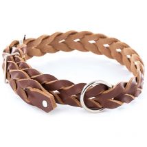 Necklace Martin Sellier Braid Leather Pf 3005685