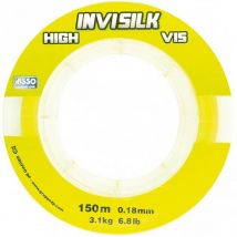 Nylon Asso Invisilk - Fluo Jaune - 150m 16/100 - Pêcheur.com