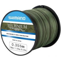 Nylon Carpe Shimano Technium Tribal Quarter Pound 40/100 - Pour Pêche de la Carpe - Pêcheur.com