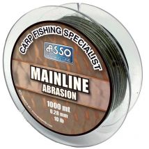 Nylon Carpe1000m - Negro/verde Asso Mainline Abrasion 1000m - Noir/vert Ass-mabr028-g