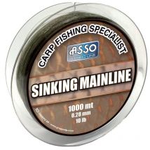 Nylon Karpfen Asso Mainline Sinking Ass-msin035-b