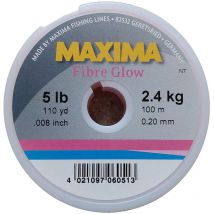 Nylon Maxima Fibre Glow - Rose 1000m - 35/100