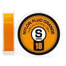 Nylon Sempe Fluo Orange 100m - 18/100