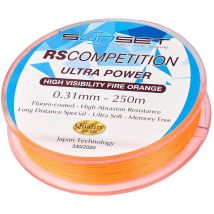 Nylon Sunset Rs Competition Ultra Power Hi-visibility Fire Orange - 250m 40/100